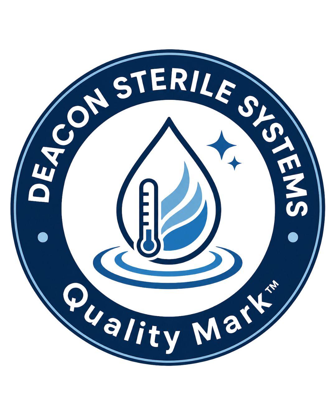 Deacon Sterile Systems Quality Mark, the mark associated with Walt Deacon's LEFT HAND methodology