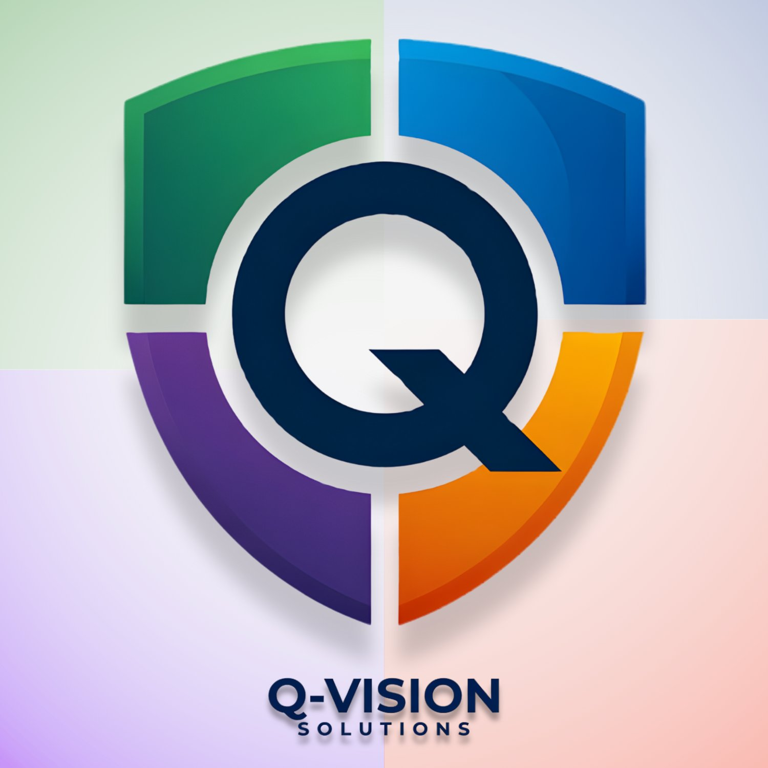 Q-Vision Solutions shield logo