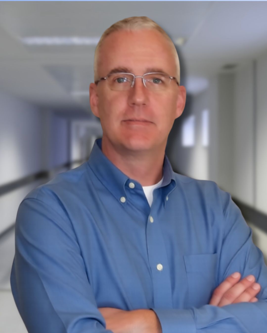 Portrait of Walt Deacon, sterile processing subject-matter expert